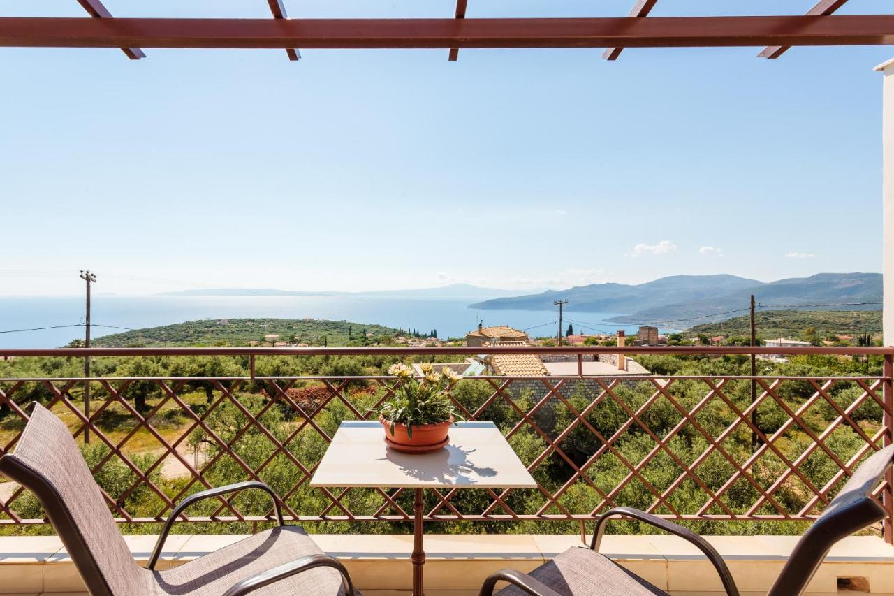 Villa Armonia, Sunset View&Relaxing Beach Vibe Proástion Exterior foto