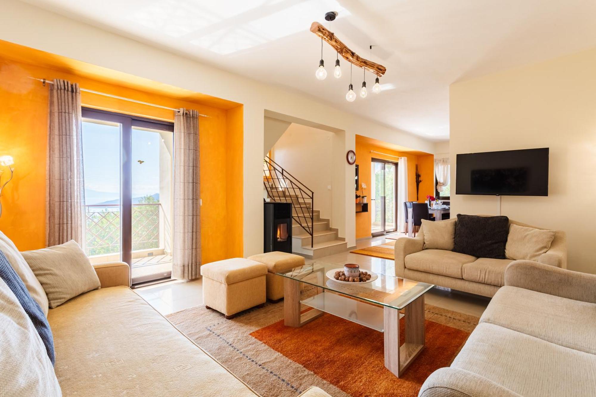 Villa Armonia, Sunset View&Relaxing Beach Vibe Proástion Exterior foto